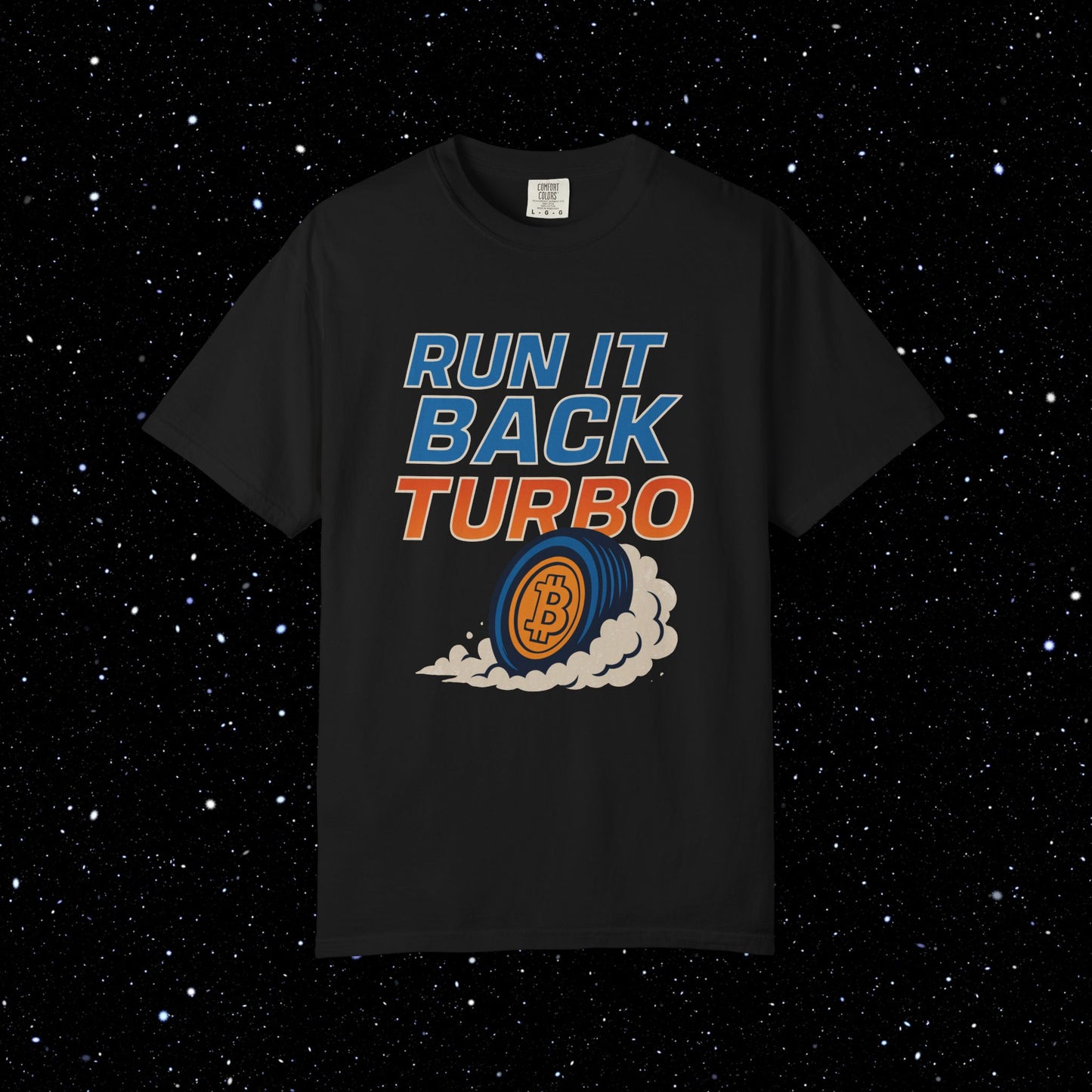 Run It Back Turbo Bitcoin Tee