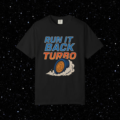 Run It Back Turbo Bitcoin Tee