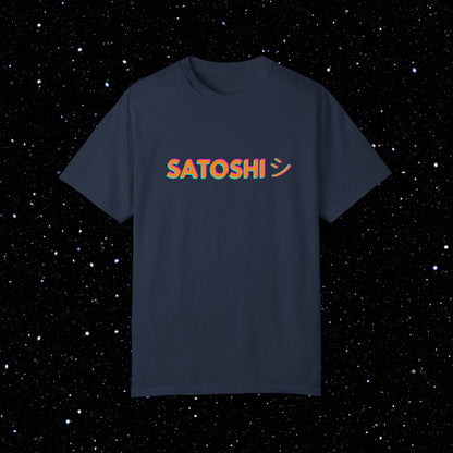 Satoshi Katakana Smile Bitcoin Tee Shirt