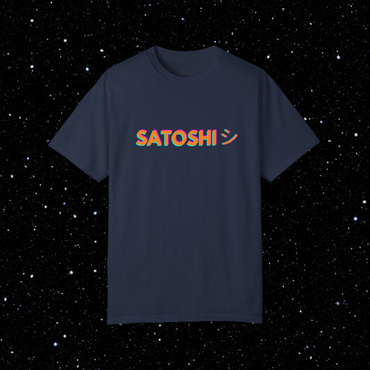 Satoshi Katakana Smile Bitcoin Tee Shirt