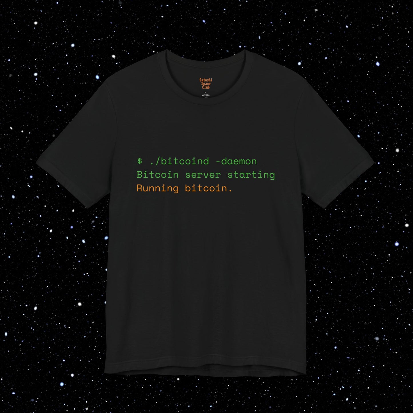 Running Bitcoin Tee Shirt