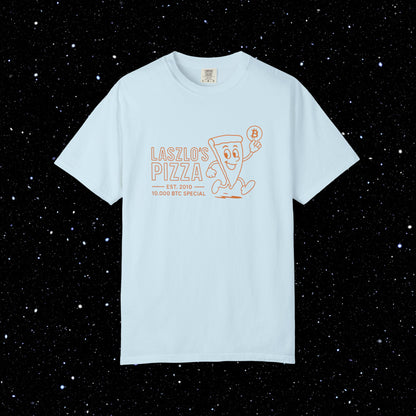 Laszlo's Pizza Bitcoin Tee Shirt