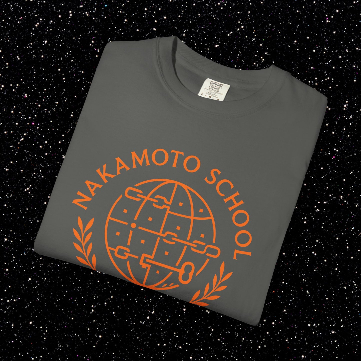 Nakamoto School of Economics Blockchain Bitcoin Tee
