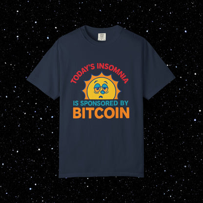 Bitcoin Insomnia Colorful Tee