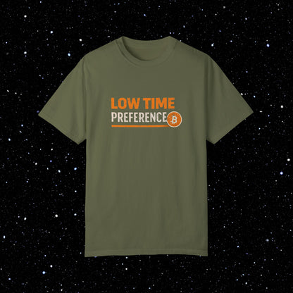 Low Time Preference Bitcoin Tee Shirt
