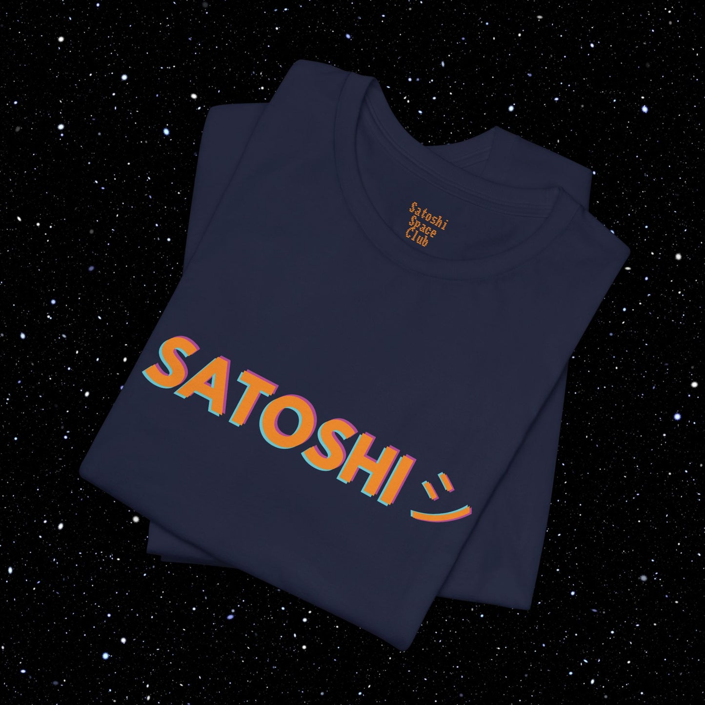 Satoshi Katakana Smile Bitcoin Tee Shirt