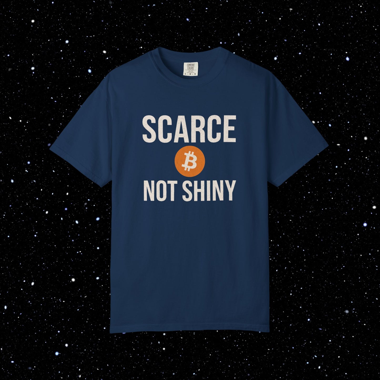 Scarce Not Shiny Bitcoin Tee