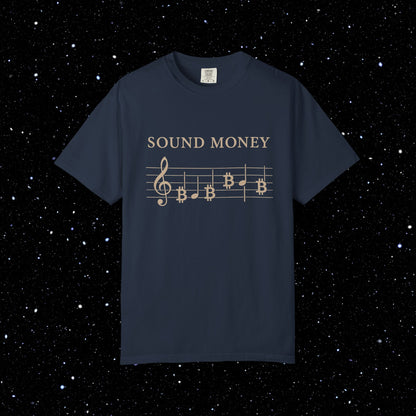 Sound Money Sheet Music Bitcoin Tee