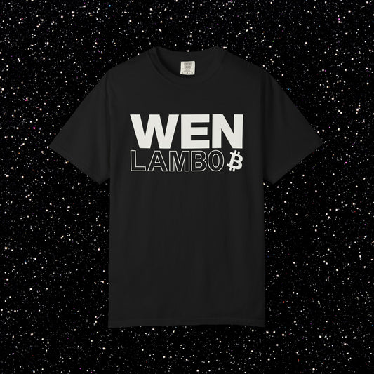 WEN LAMBO Bitcoin Tee