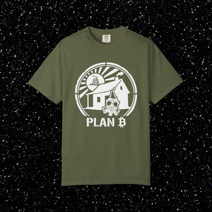 PLAN ₿ Shirt | Bitcoin Plan B Survival Graphic Tee