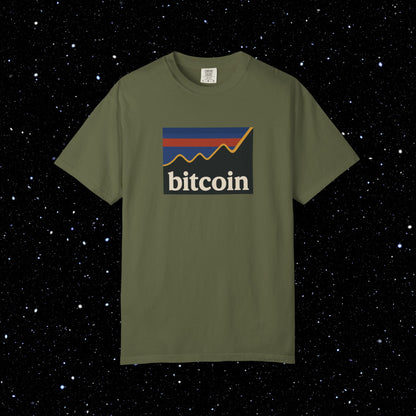 Peak Supply Bitcoin Comfort Colors Tee Shirt