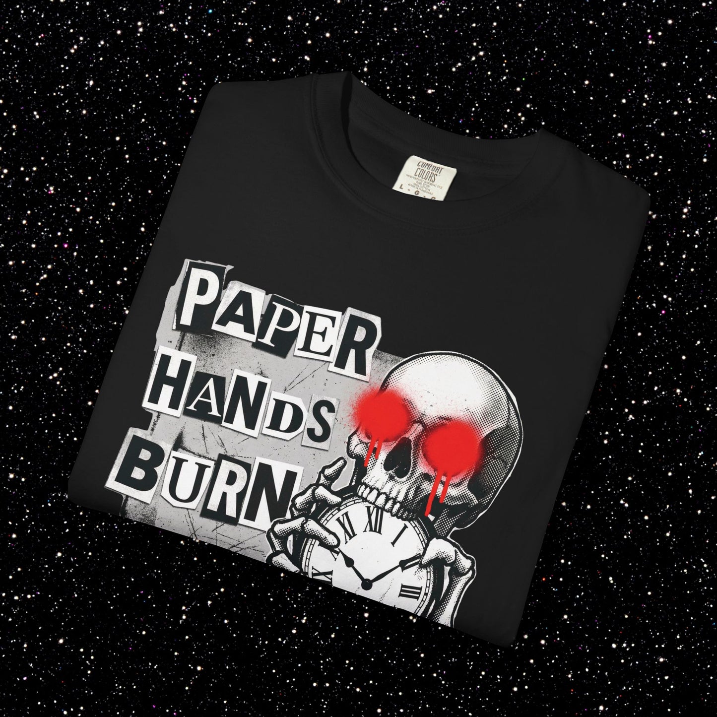 Paper Hands Burn Tee