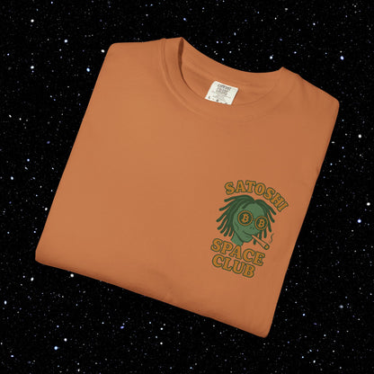 Satoshi Space Club Spaced Alien Backprint Tee