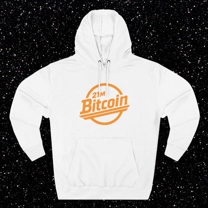 Bitcoin 21M Logo Hoodie