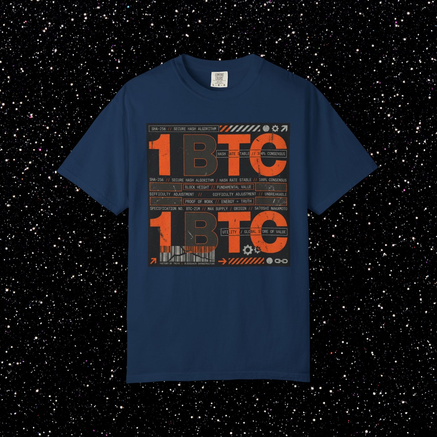 1BTC=1BTC Tee