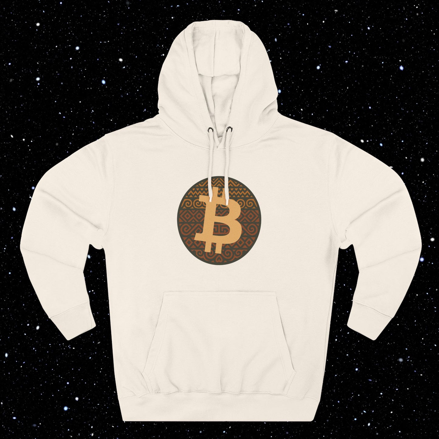 Bitcoin Tribal Logo Hoodie