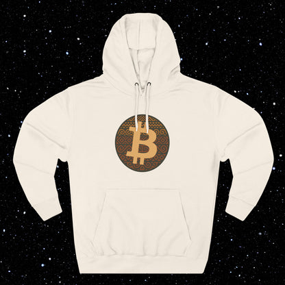 Bitcoin Tribal Logo Hoodie
