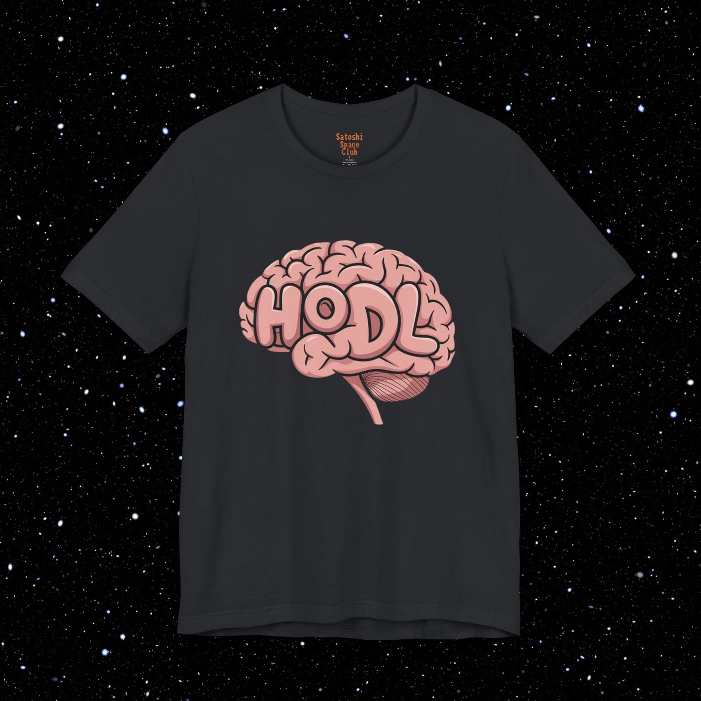 HODL Brain Bitcoin Tee Shirt