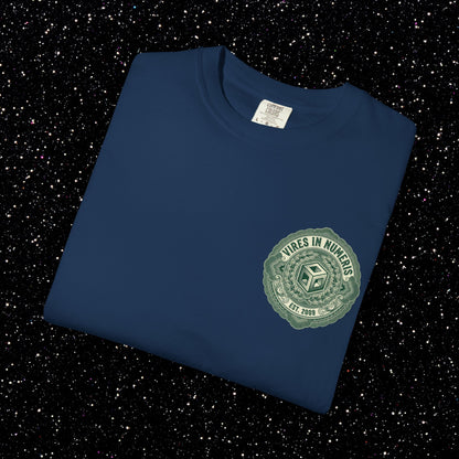 Sound Money Crest T-Shirt – Vires in Numeris Back Print | Bitcoin Opsec Tee