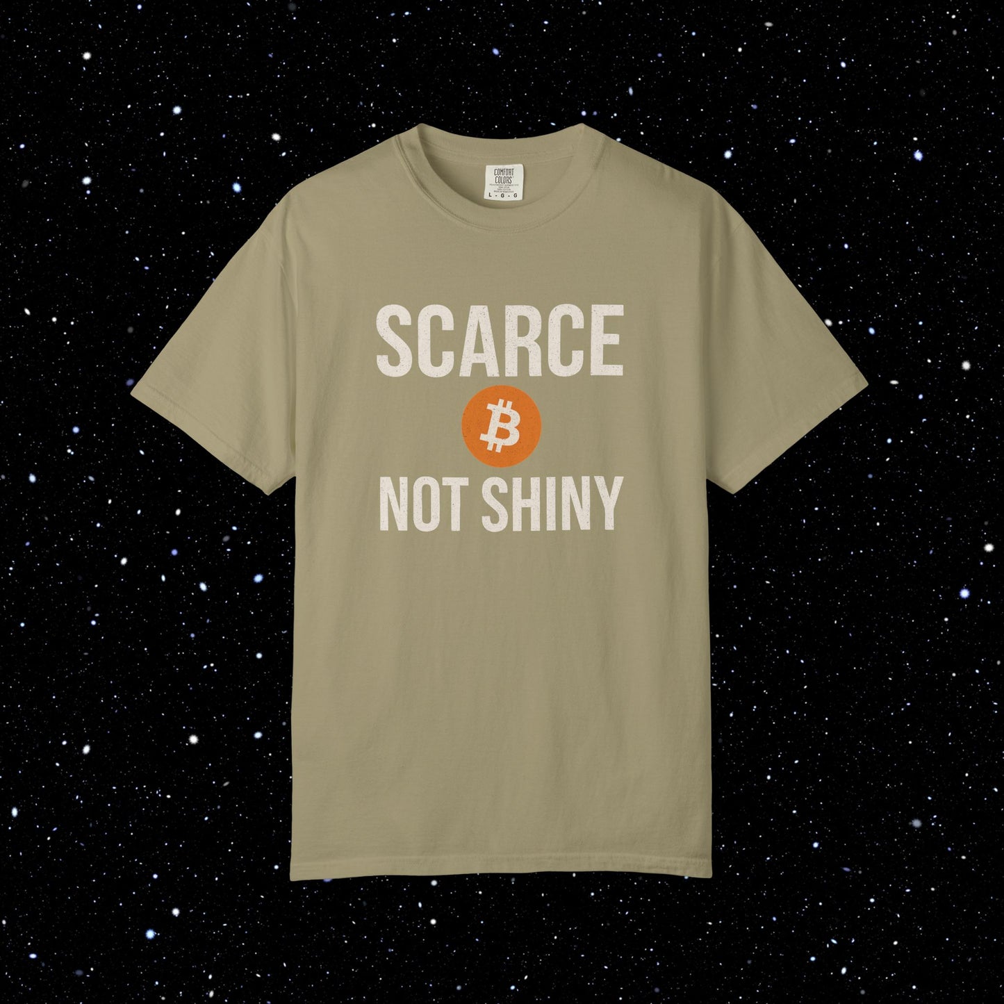 Scarce Not Shiny Bitcoin Tee
