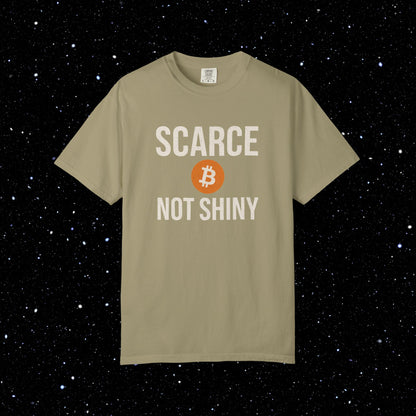 Scarce Not Shiny Bitcoin Tee