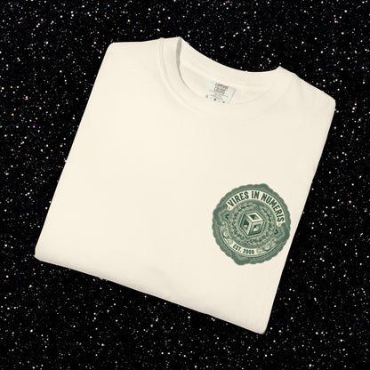 Sound Money Crest T-Shirt – Vires in Numeris Back Print | Bitcoin Opsec Tee