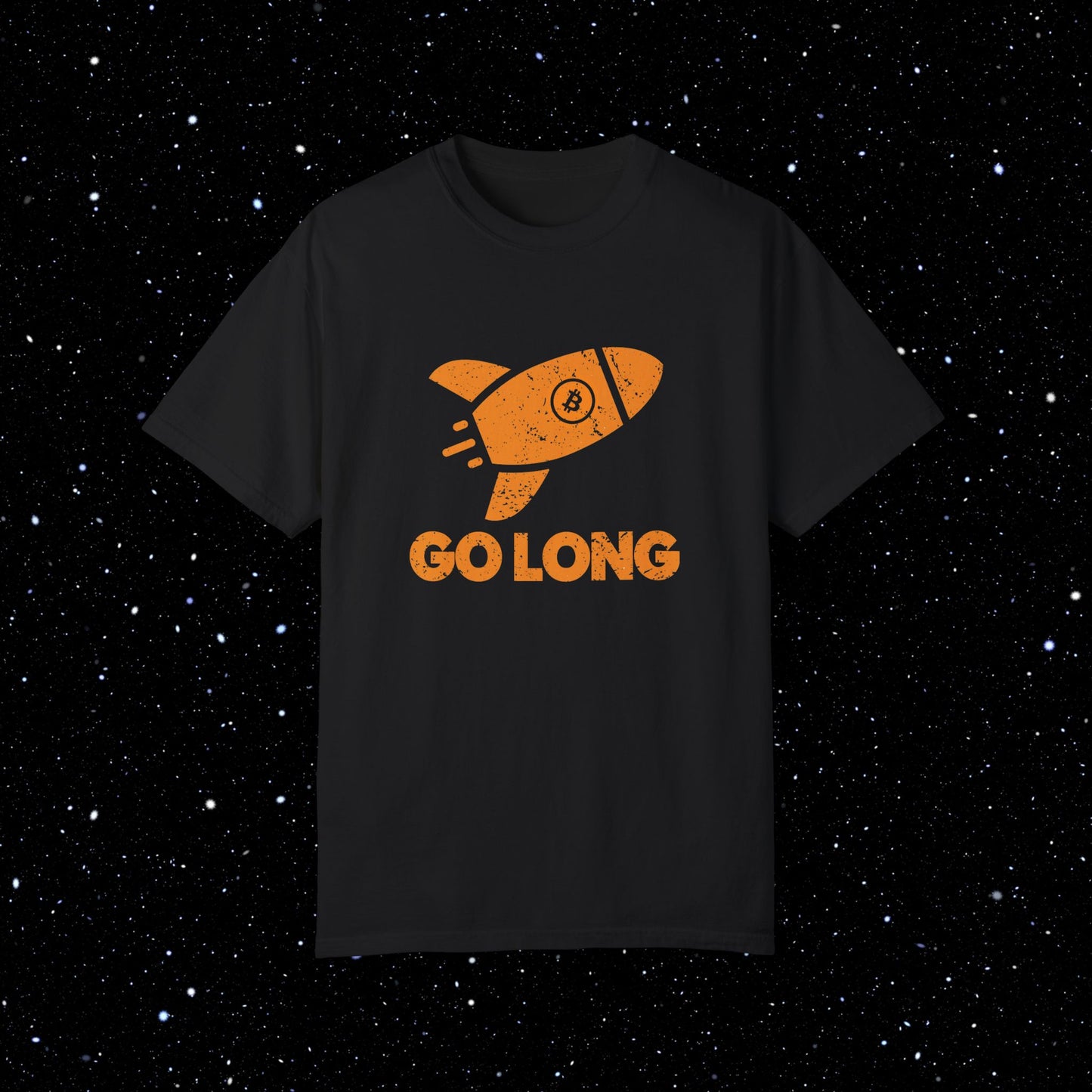 Go Long Bitcoin Comfort Colors Tee Shirt