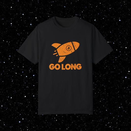 Go Long Bitcoin Comfort Colors Tee Shirt