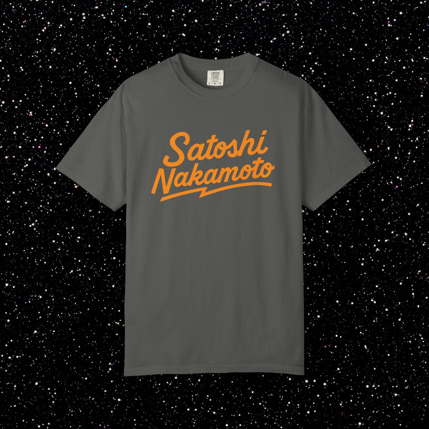 Satoshi Nakamoto Lightning Script Tee