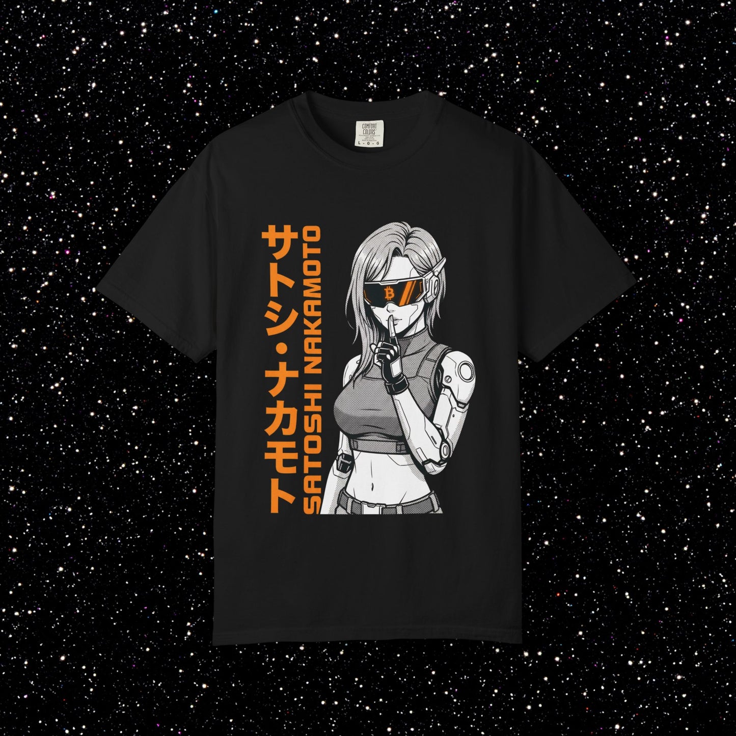 Satoshi Nakamoto Cyberpunk Anime