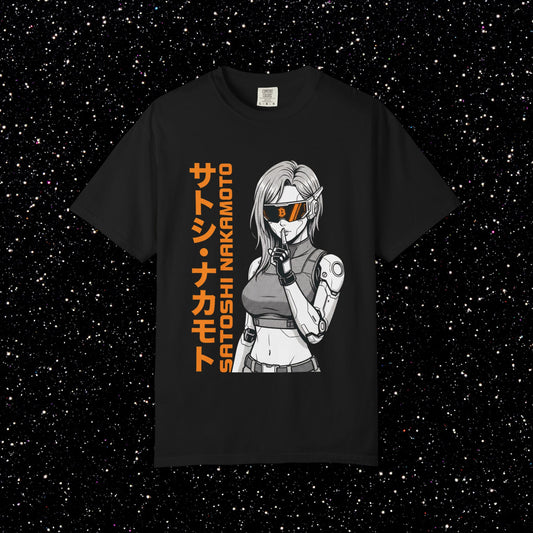 Satoshi Nakamoto Cyberpunk Anime