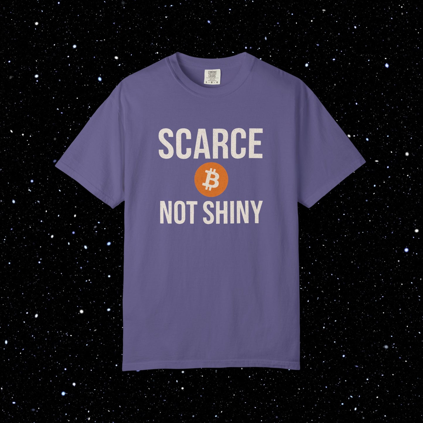 Scarce Not Shiny Bitcoin Tee