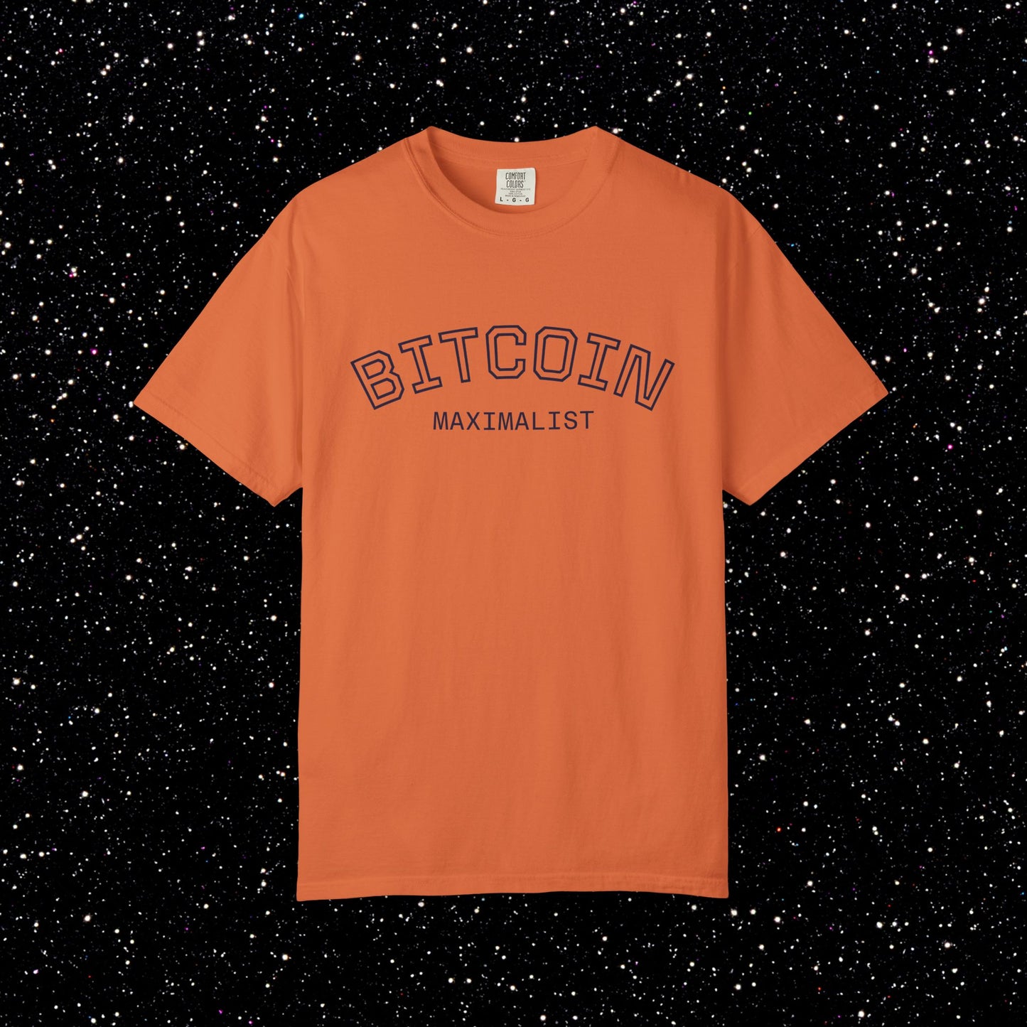 Bitcoin Maximalist College Tee