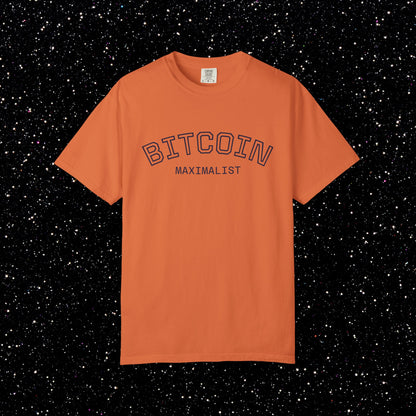 Bitcoin Maximalist College Tee