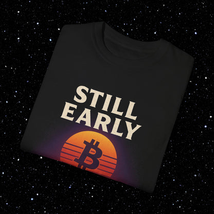 Still Early Vaporwave Bitcoin Tee Shirt