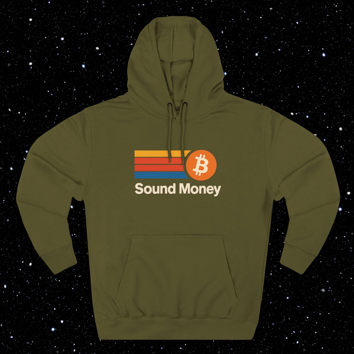 Bitcoin Sound Money Fleece Hoodie