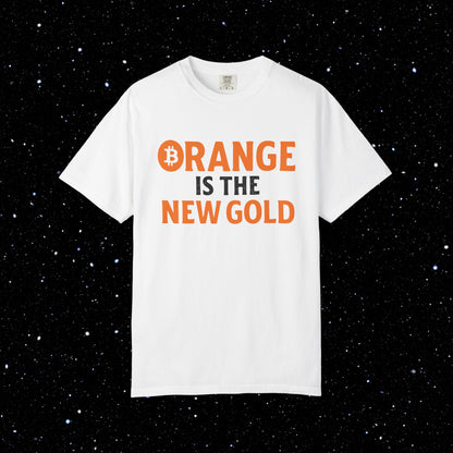 Orange Is The New Gold Bitcoin Tee