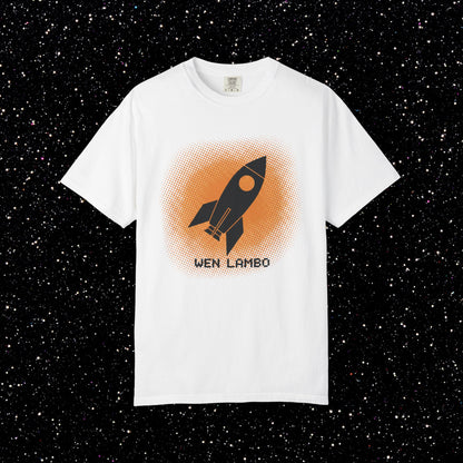 Wen Lambo Bitcoin Rocket Tee