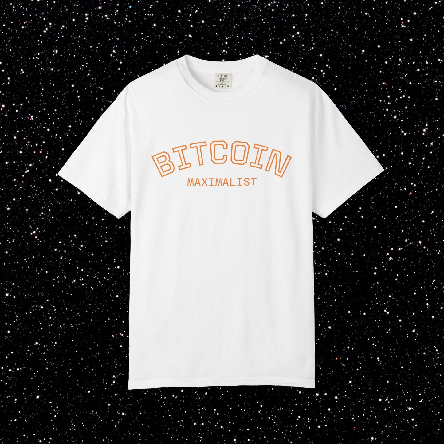 Bitcoin Maximalist College Tee