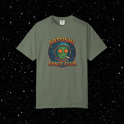Satoshi Space Club - High on Bitcoin Tee Shirt