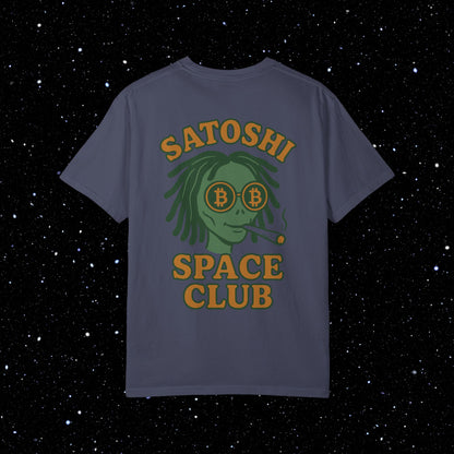 Satoshi Space Club Spaced Alien Backprint Tee