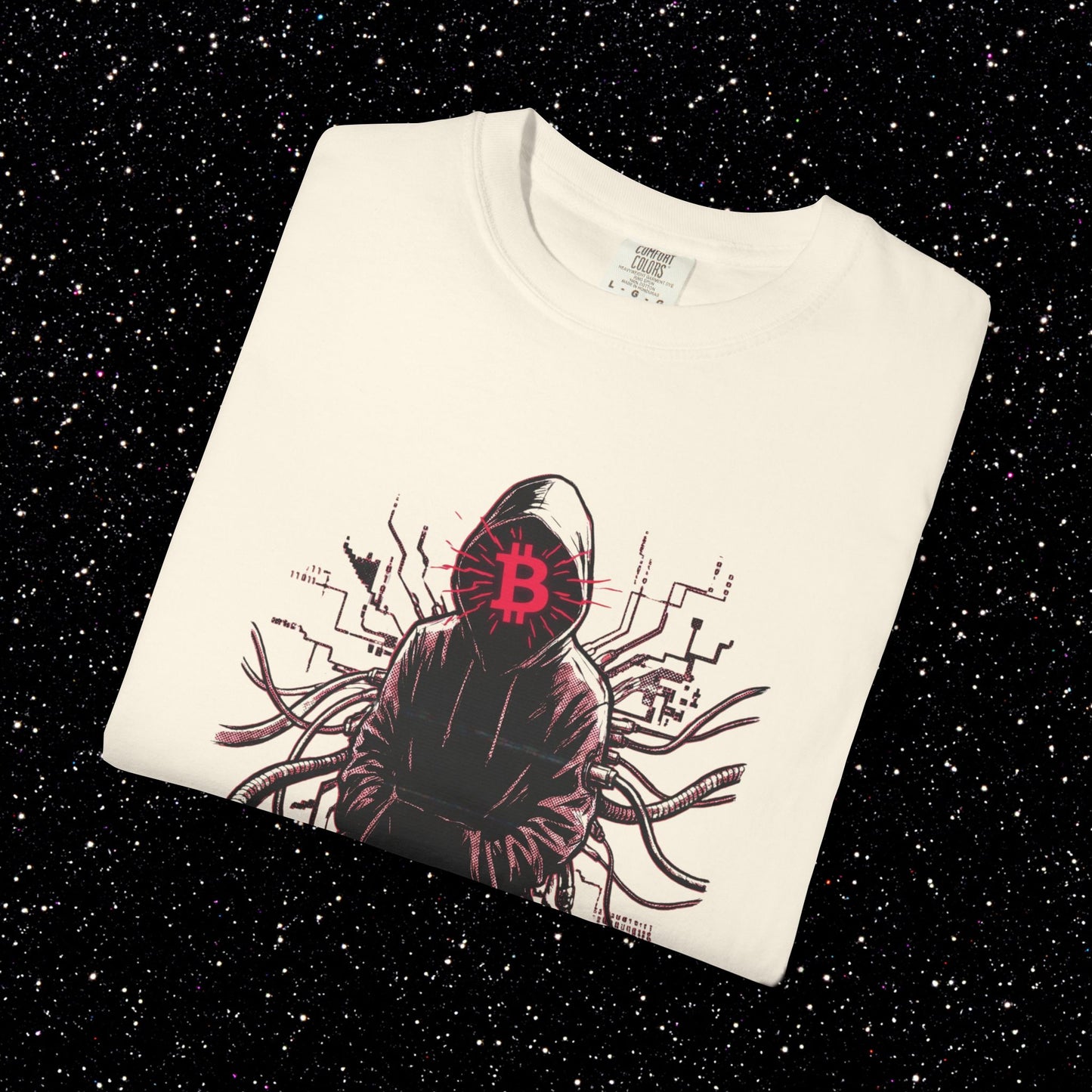 Satoshi Ghost In The Machine Bitcoin Tee