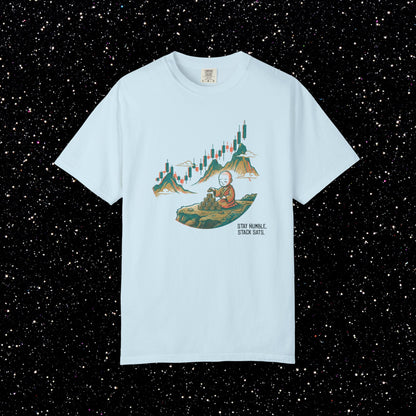 Stay Humble Stack Sats Ukiyo-e Tee