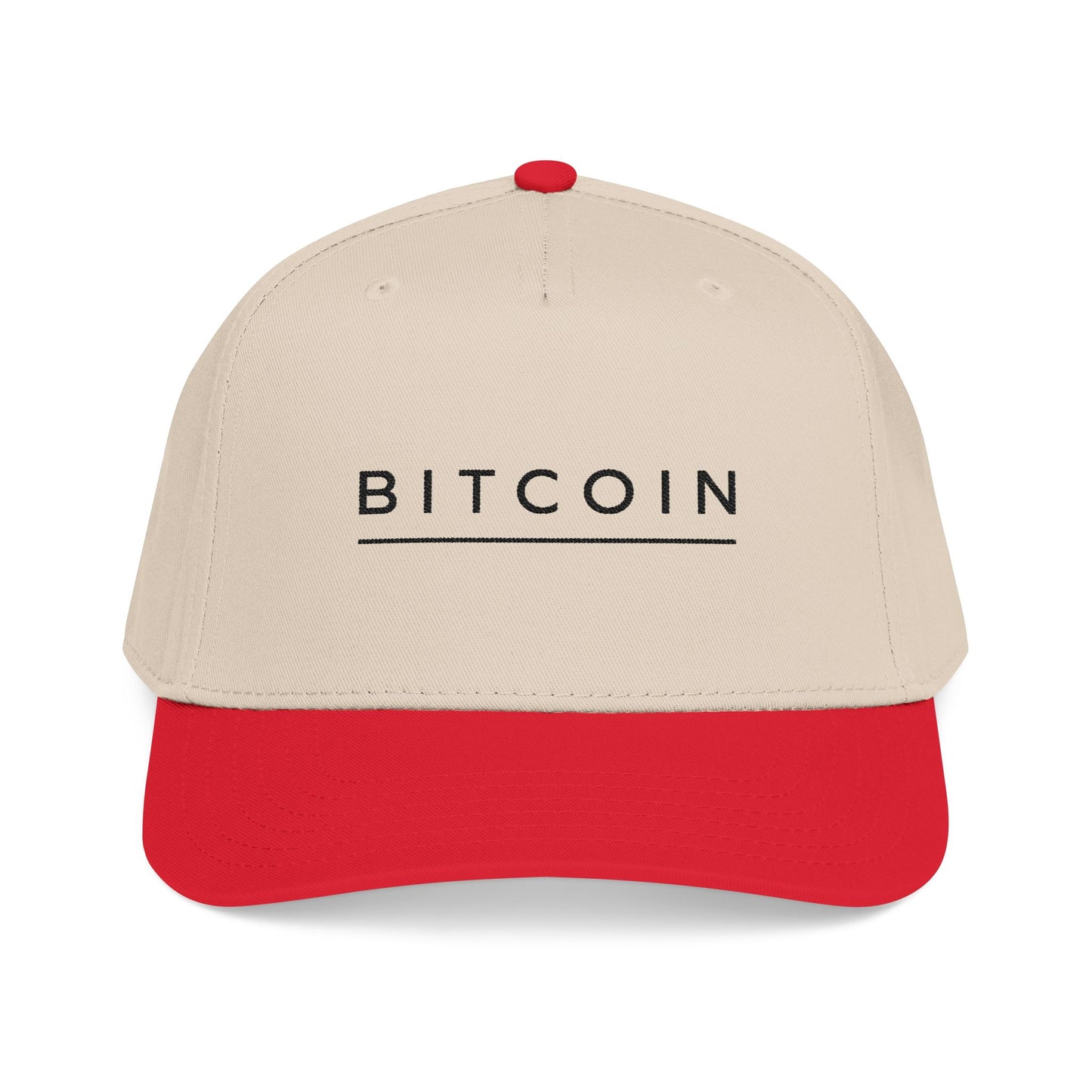 Bitcoin Minimalist Embroidered