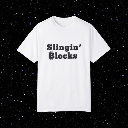 Slingin' Blocks - Comfort Colors BTC Shirt