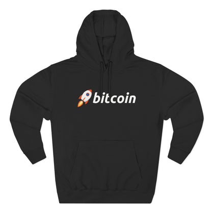 Bitcoin Rocket Logo