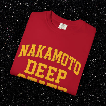 Nakamoto Deep State – Collegiate Bitcoin Tee