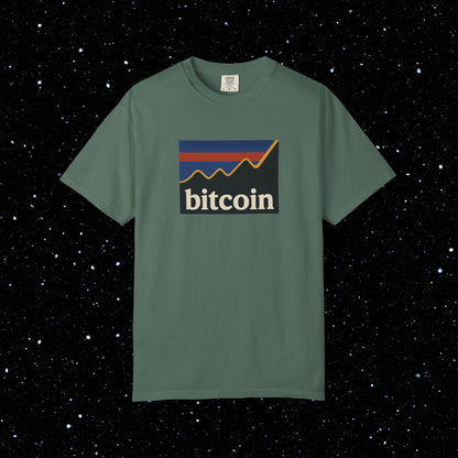 Peak Supply Bitcoin Comfort Colors Tee Shirt