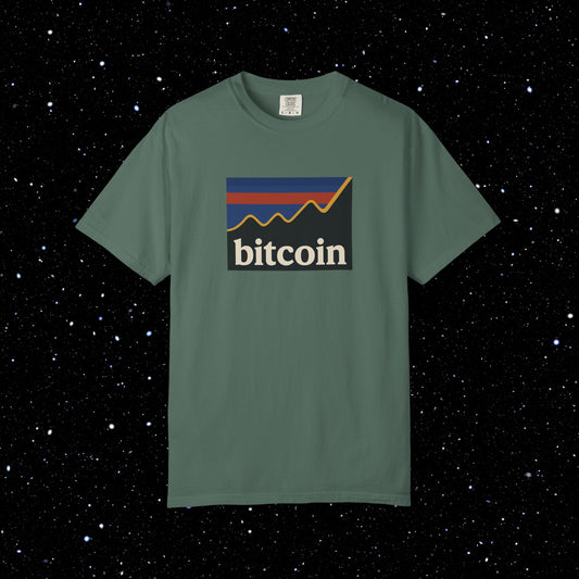 Peak Supply Bitcoin Comfort Colors Tee Shirt