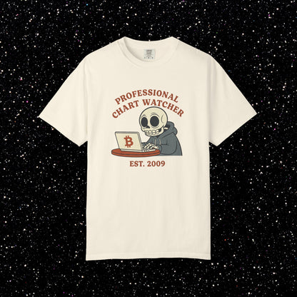 Professional Chart Watcher Bitcoin Tee